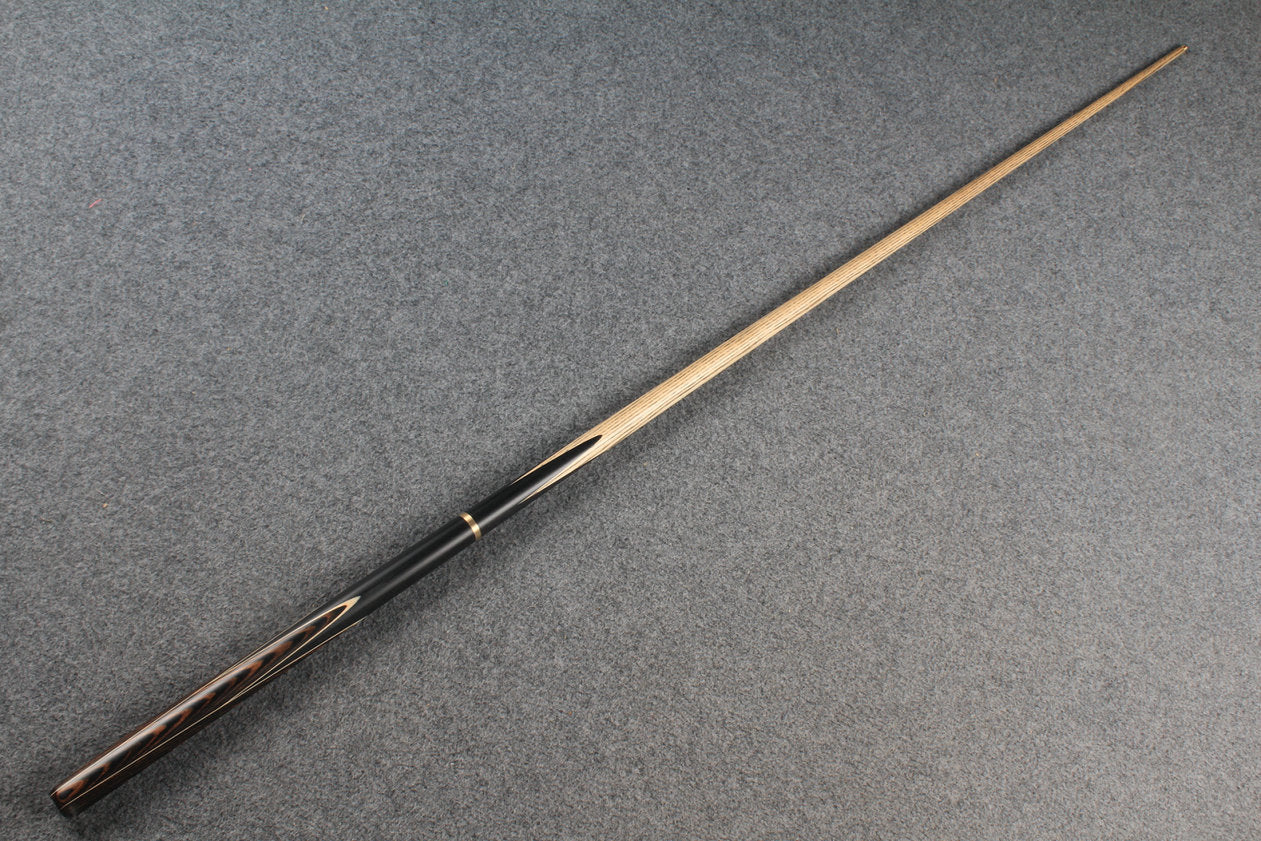 woods 3/4 handmade ASH english 8 ball  pool cue + break cue + case # 5952