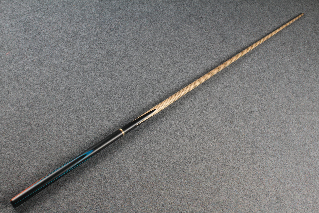 woods 3/4 handmade ASH english 8 ball  pool cue + break cue + case # 5954