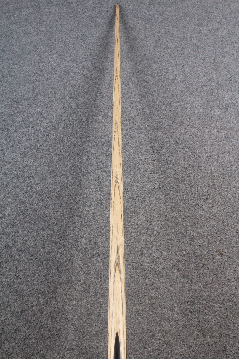 woods 1 piece handmade ash snooker / pool cue # 5961