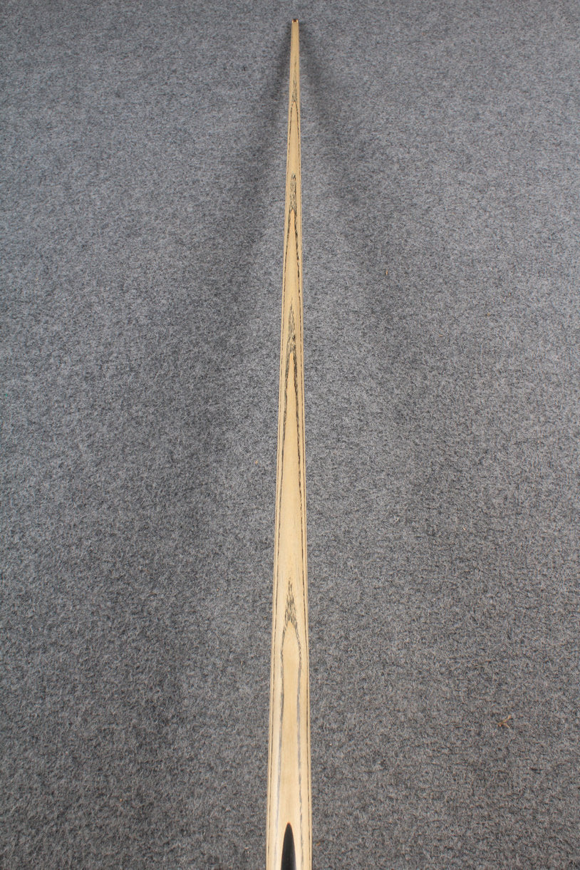 woods 1 piece handmade ash snooker / pool cue # 5963