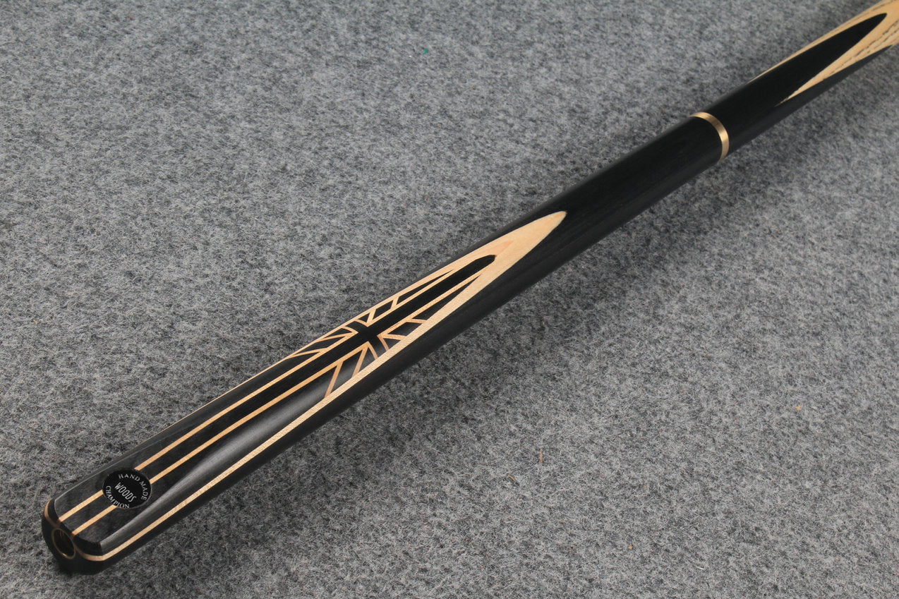 woods 3/4 handmade ash 60'' snooker / pool cue # 5964
