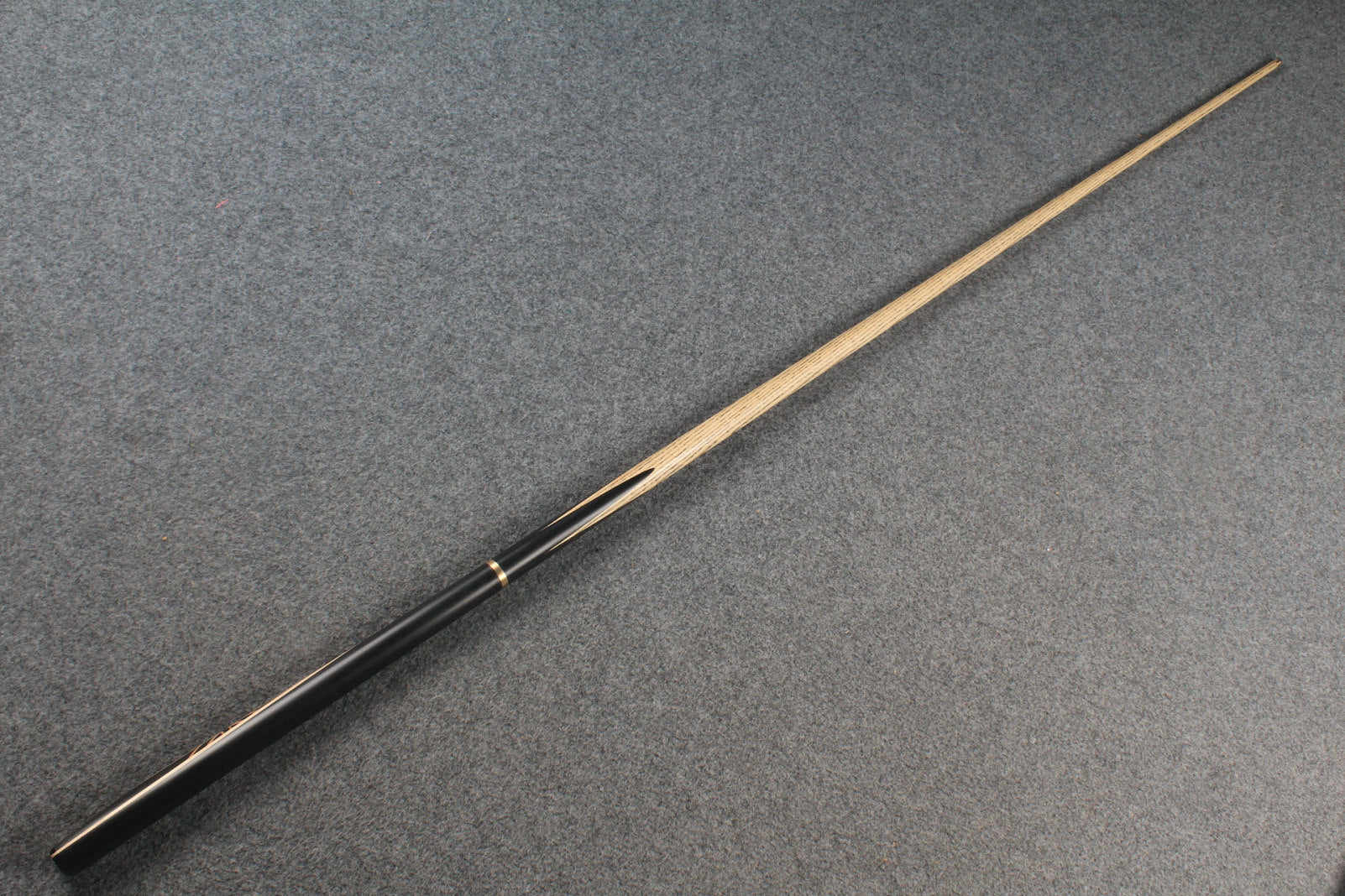 woods 3/4 handmade ash 60'' snooker / pool cue # 5964