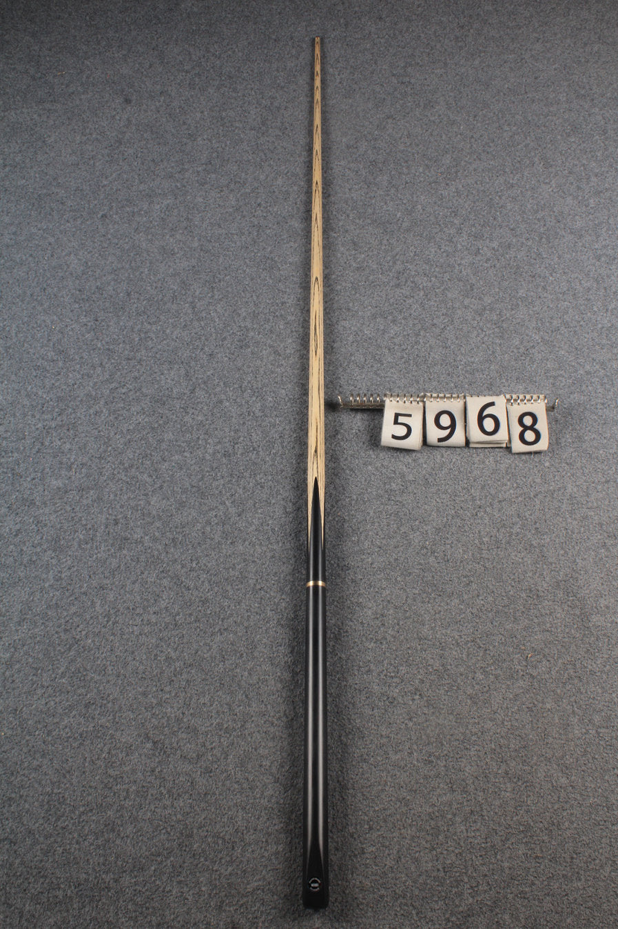 woods 3/4 handmade ash 60'' snooker / pool cue # 5968