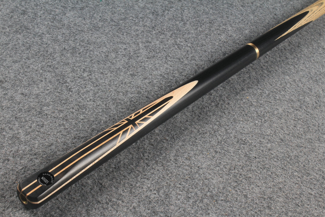 woods 3/4 handmade ash 60'' snooker / pool cue # 5975