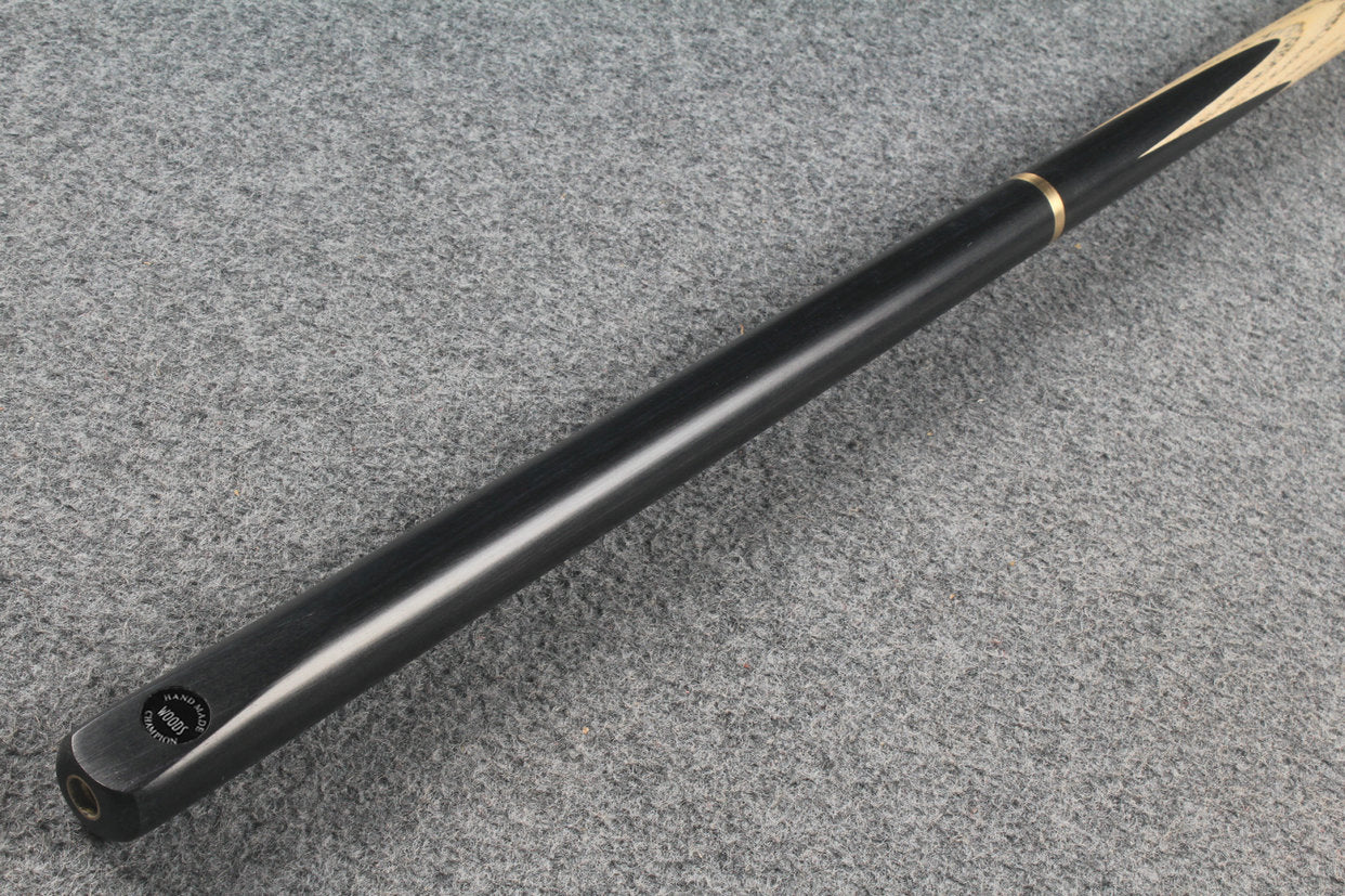 woods 3/4 handmade ash 60'' snooker / pool cue # 5977