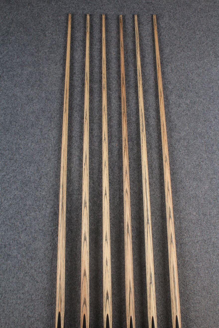 1 piece ash snooker cue rocket series #5996- #6001 WOODS CUES