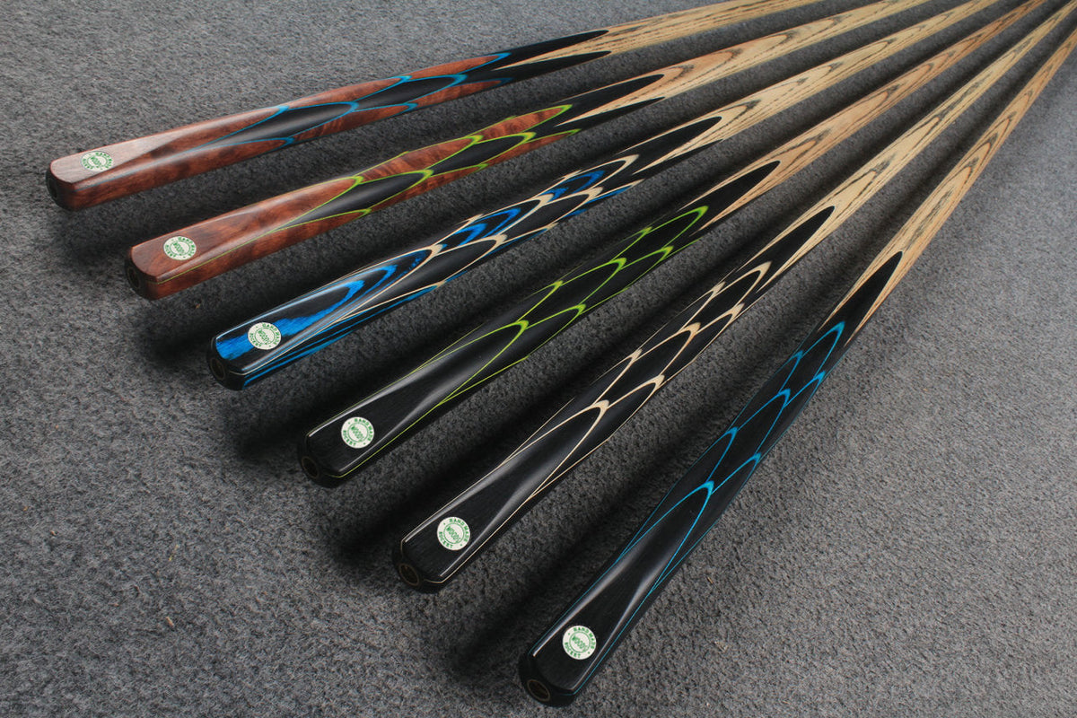 1 piece ash snooker cue rocket series #5996- #6001 WOODS CUES