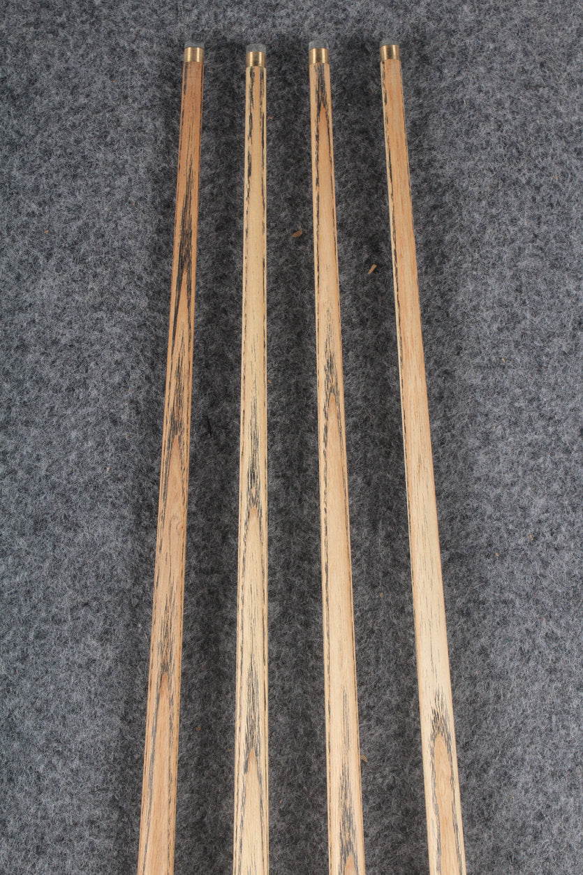 WOODS 1 piece handmade ash 8 ball pool cue  #6002- #6005