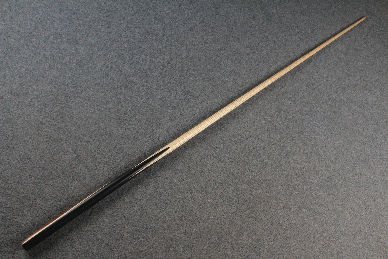 woods 1 piece handmade ash 60" snooker / pool cue  #6064