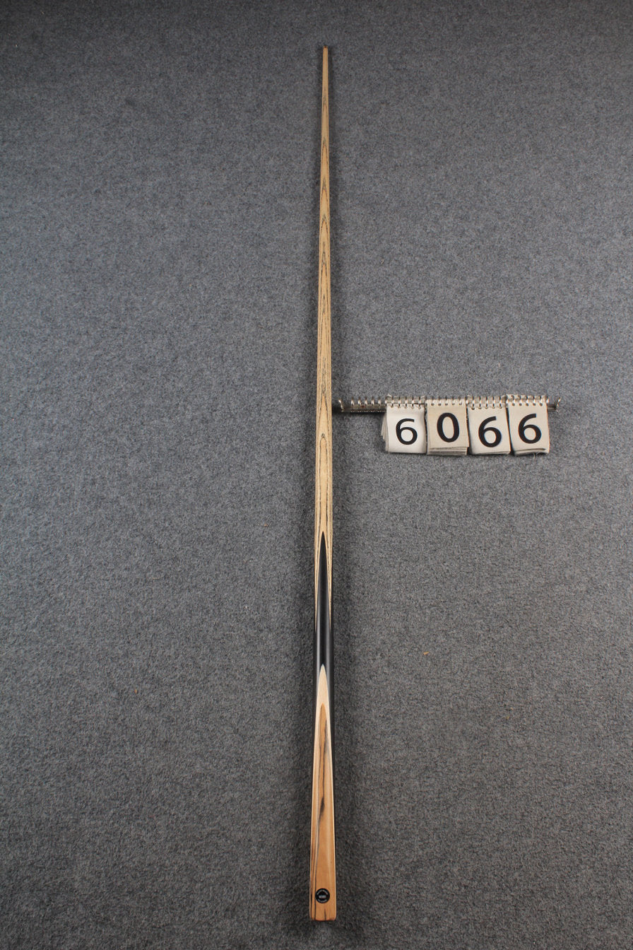 woods 1 piece handmade ash 60" snooker / pool cue  #6066
