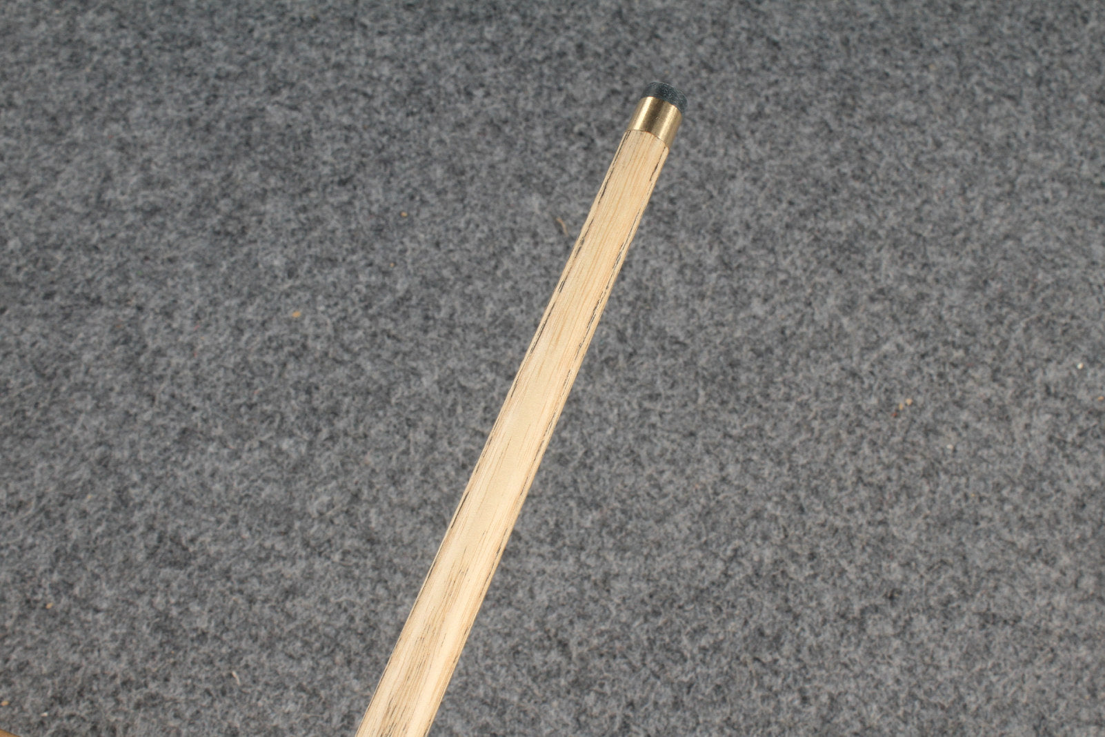 woods 1 piece handmade ash 60" snooker / pool cue  #6066