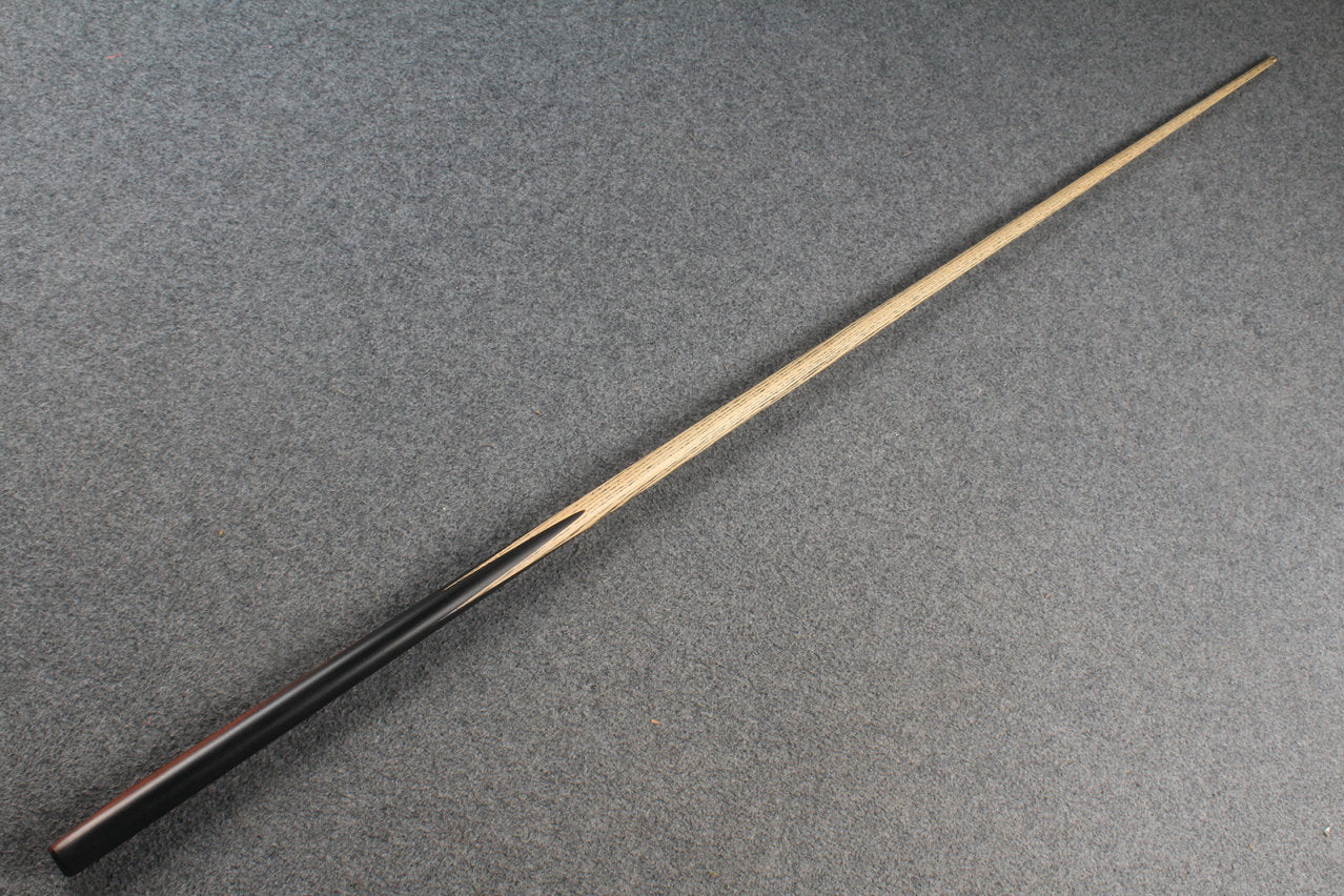 woods 1 piece handmade ash 60" snooker / pool cue  #6069