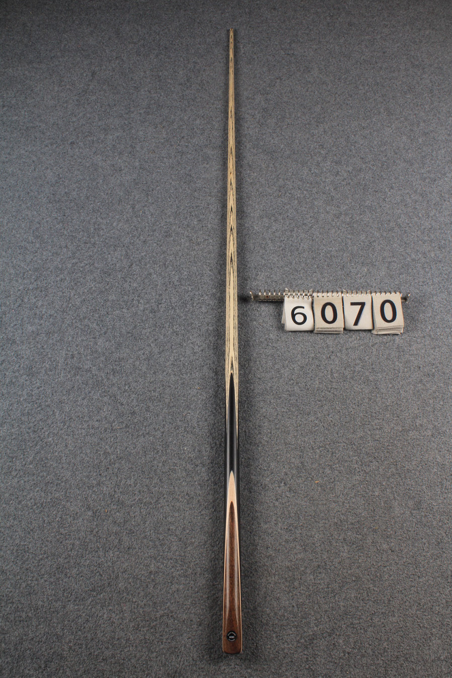 woods 1 piece handmade ash 60" snooker / pool cue  #6070