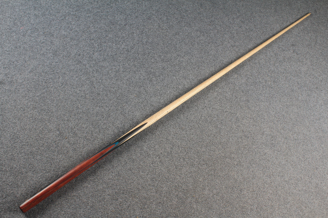 woods 1 piece handmade ash 60" snooker / pool cue  #6073