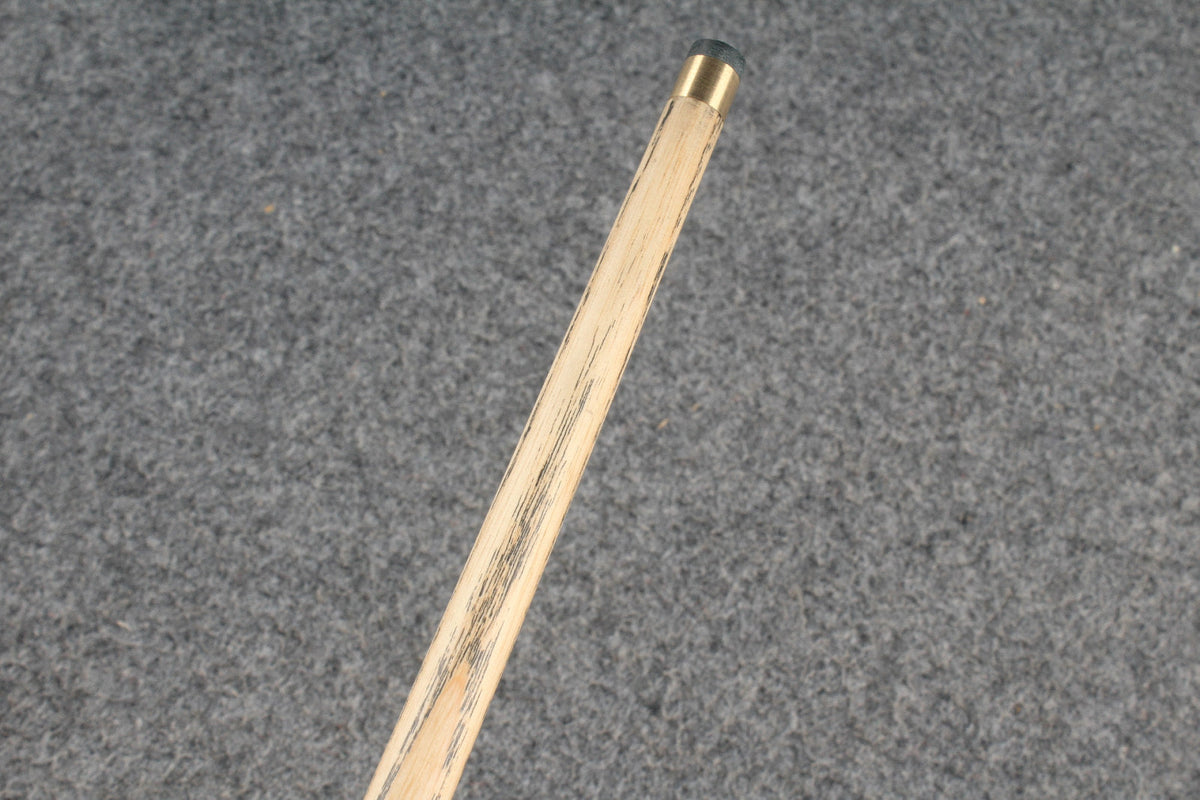 1 piece ash 60" snooker cue  #6073 WOODS CUES