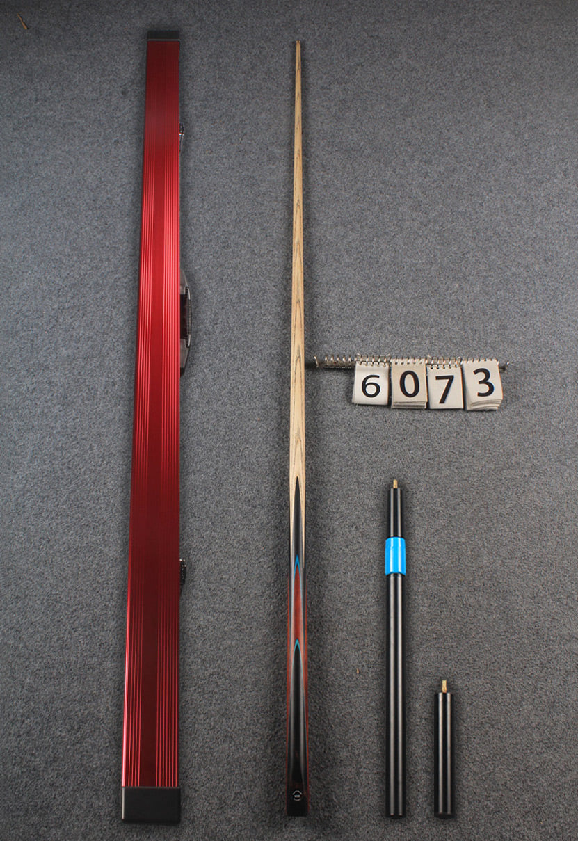 1 piece ash 60" snooker cue  #6073 WOODS CUES