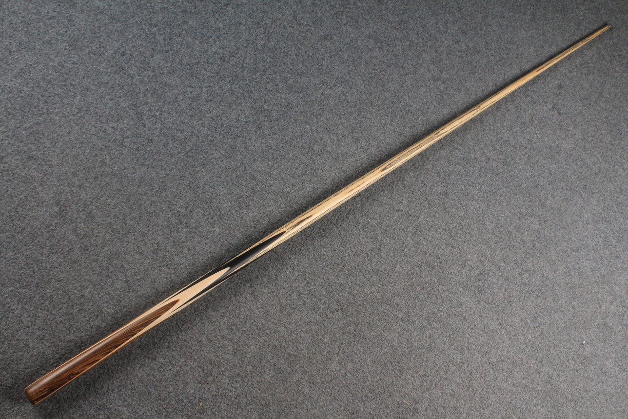woods 1 piece handmade ash 60" snooker / pool cue  #6079