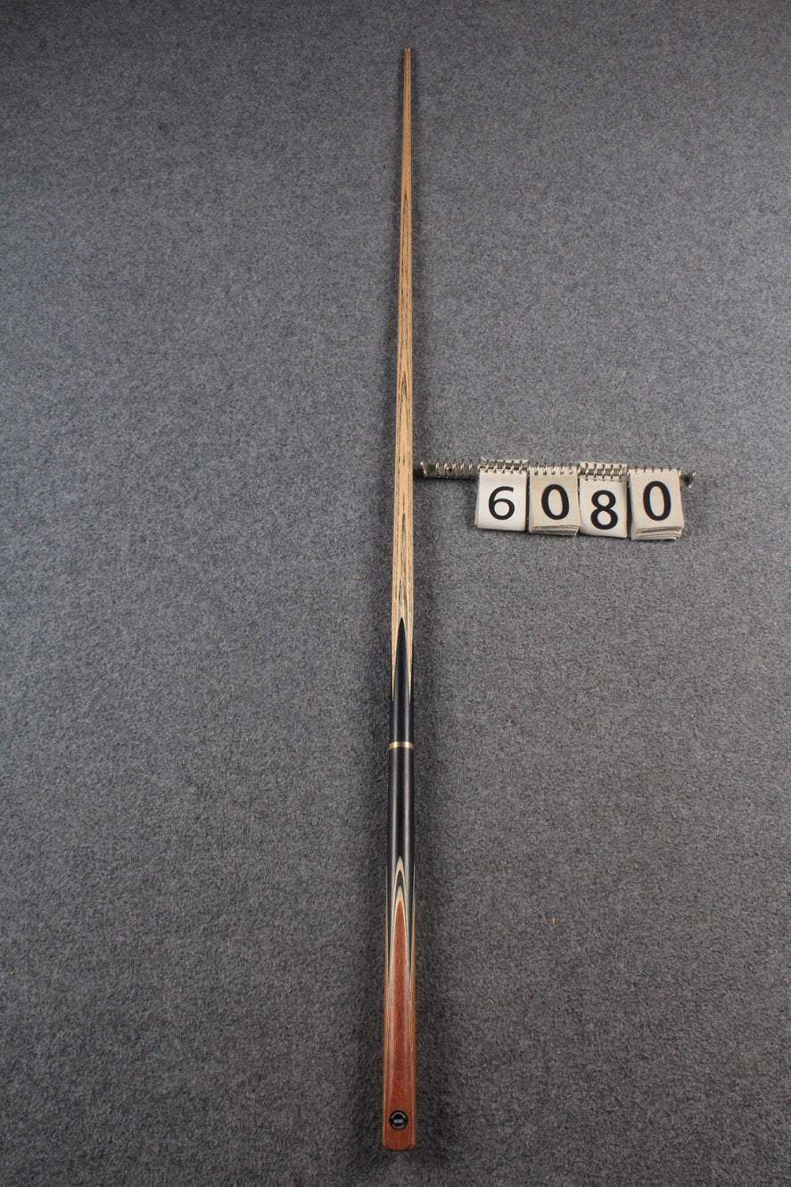woods 3/4 handmade ash 59'' 8 ball pool cue # 6080