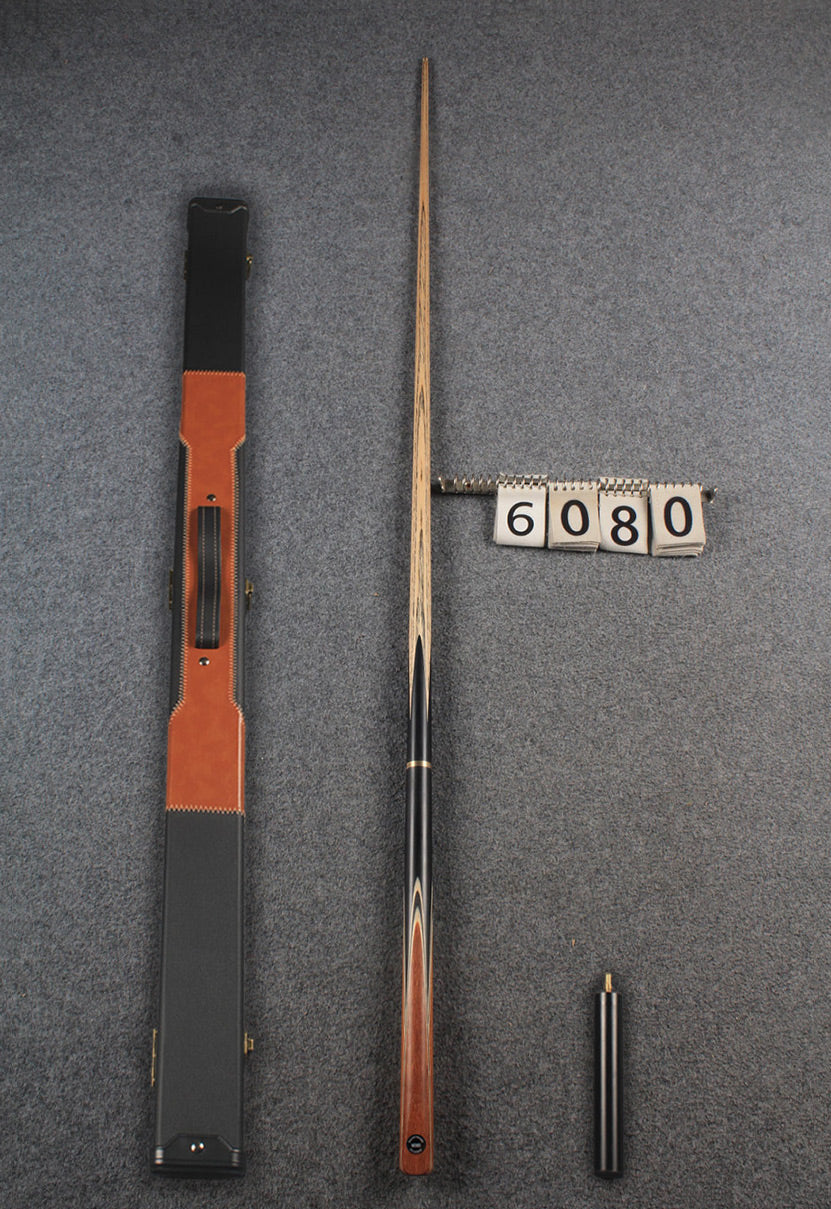 woods 3/4 handmade ash 59'' 8 ball pool cue # 6080