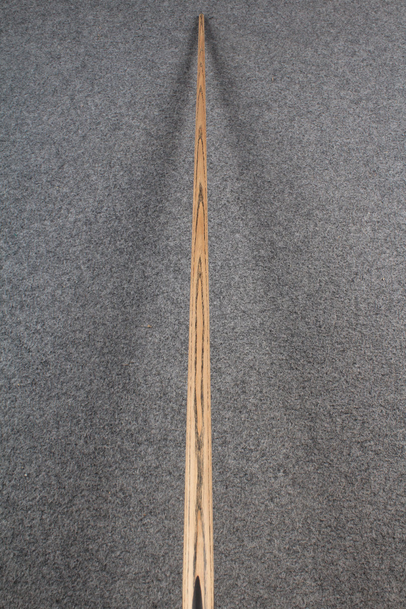 woods 1 piece handmade ash snooker / pool cue # 6082