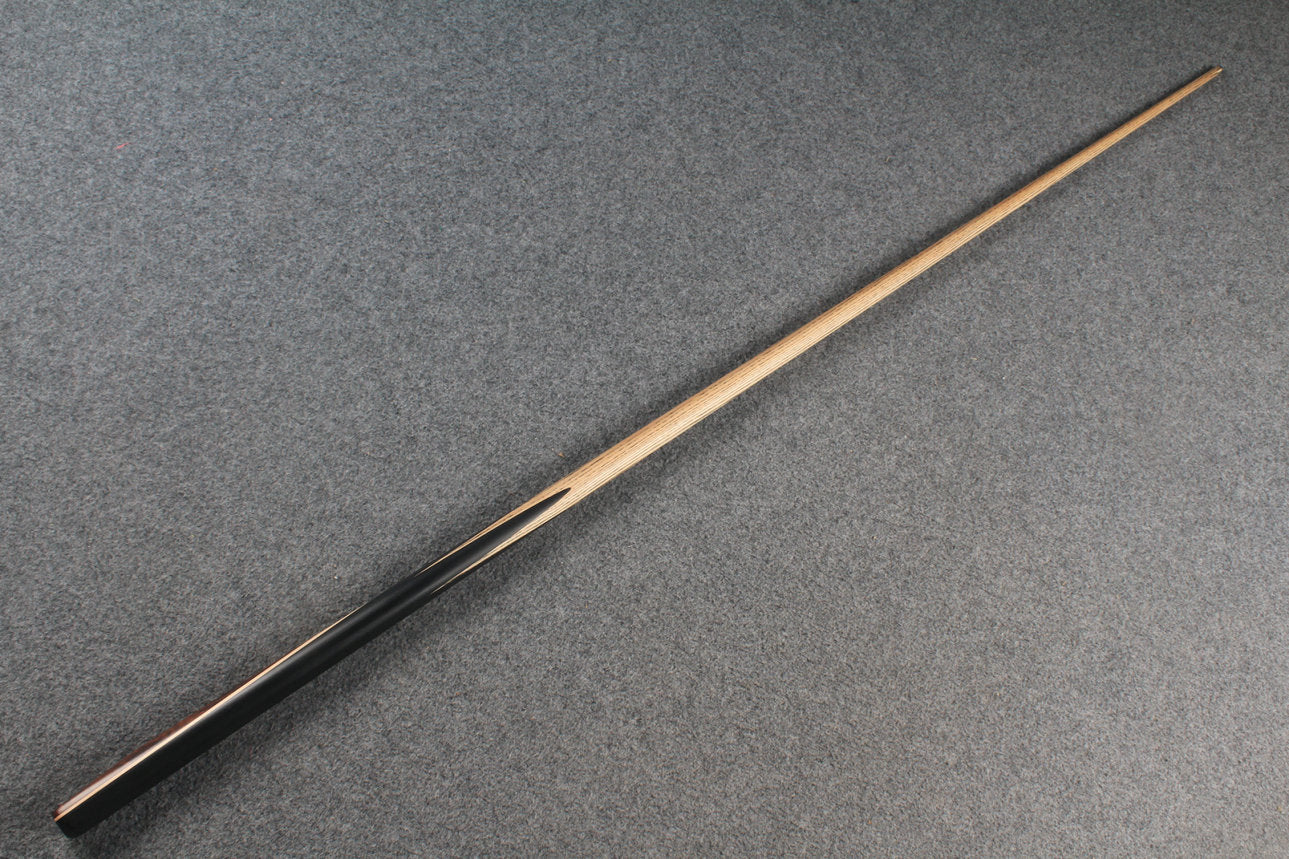 woods 1 piece handmade ash snooker / pool cue # 6082