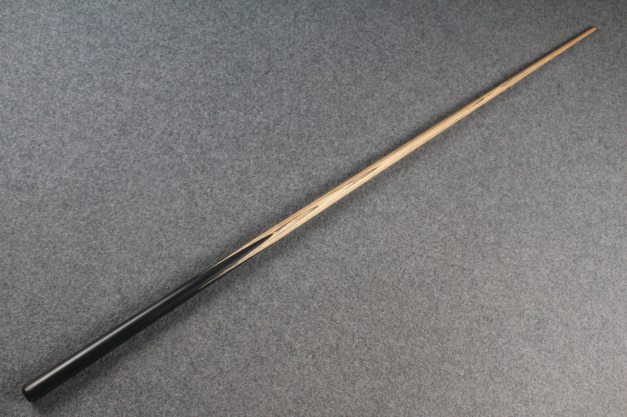 woods 1 piece handmade ash snooker / pool cue # 6082
