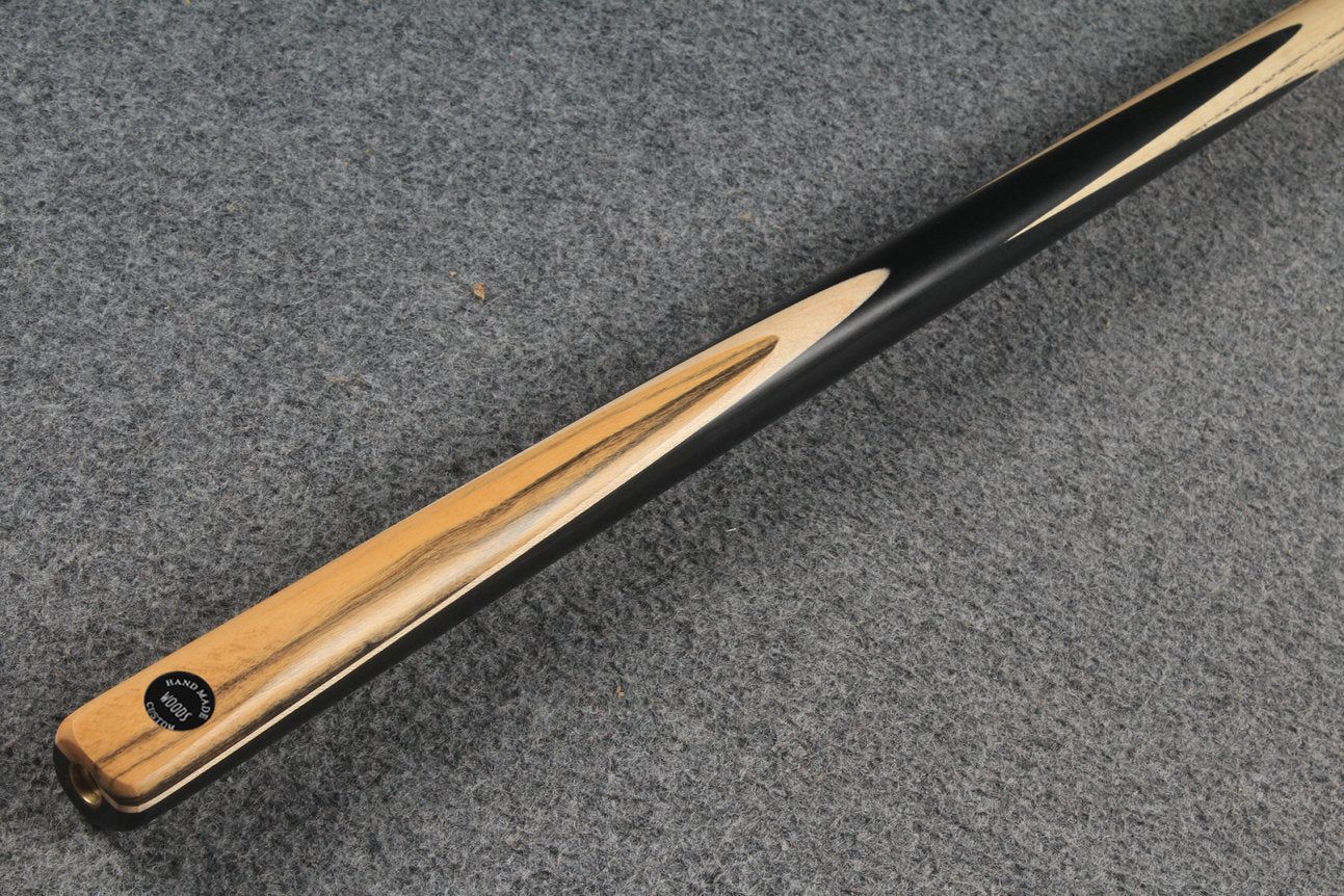 1 piece ash snooker cue pale moon wood # 6083