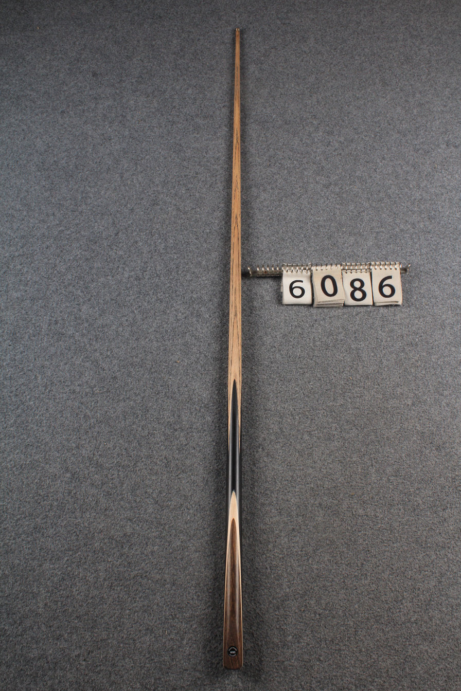 woods 1 piece handmade ash snooker / pool cue # 6086