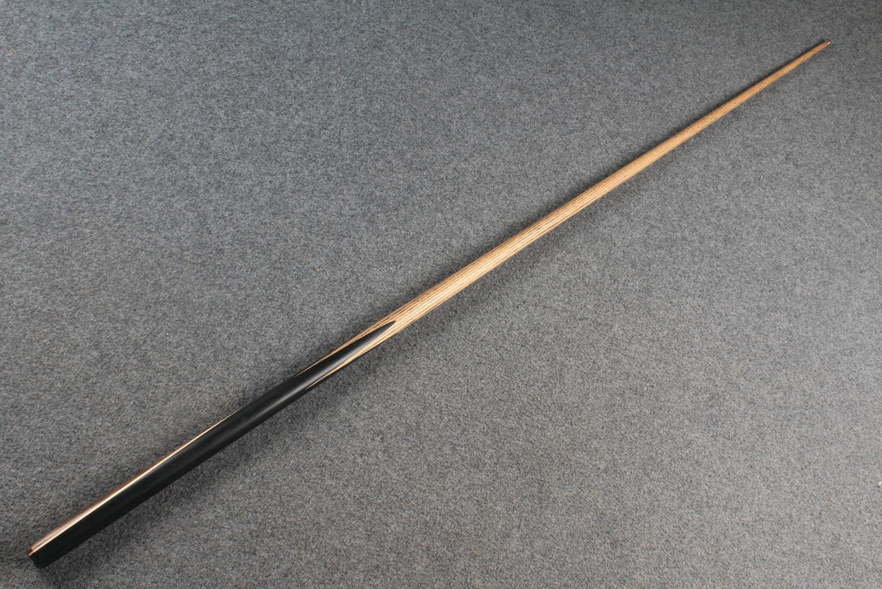 woods 1 piece handmade ash snooker / pool cue # 6086
