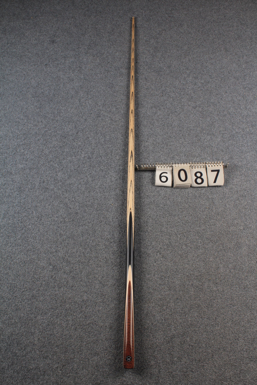 1 piece ash snooker cue snakewood # 6087
