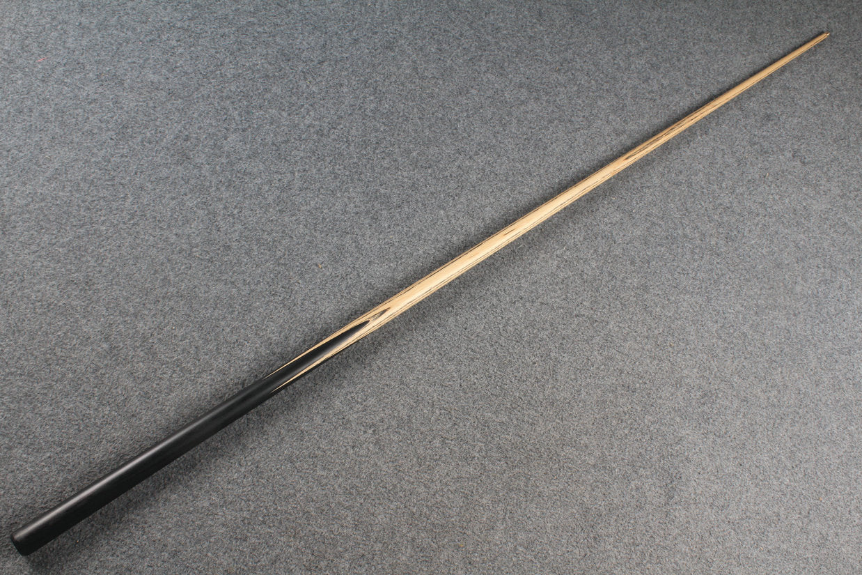 woods 1 piece handmade ash snooker / pool cue # 6089