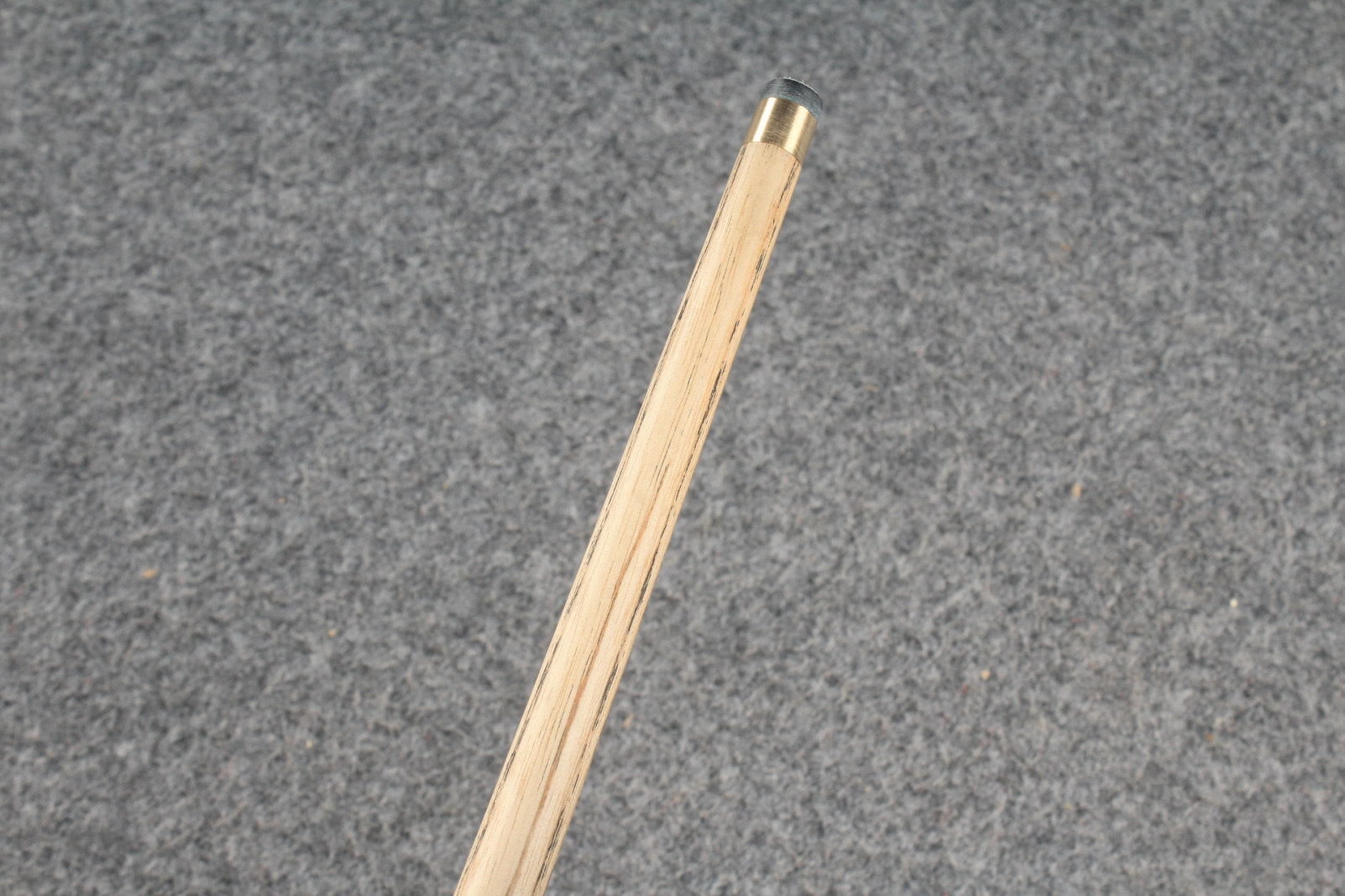 woods 1 piece handmade ash snooker / pool cue # 6089