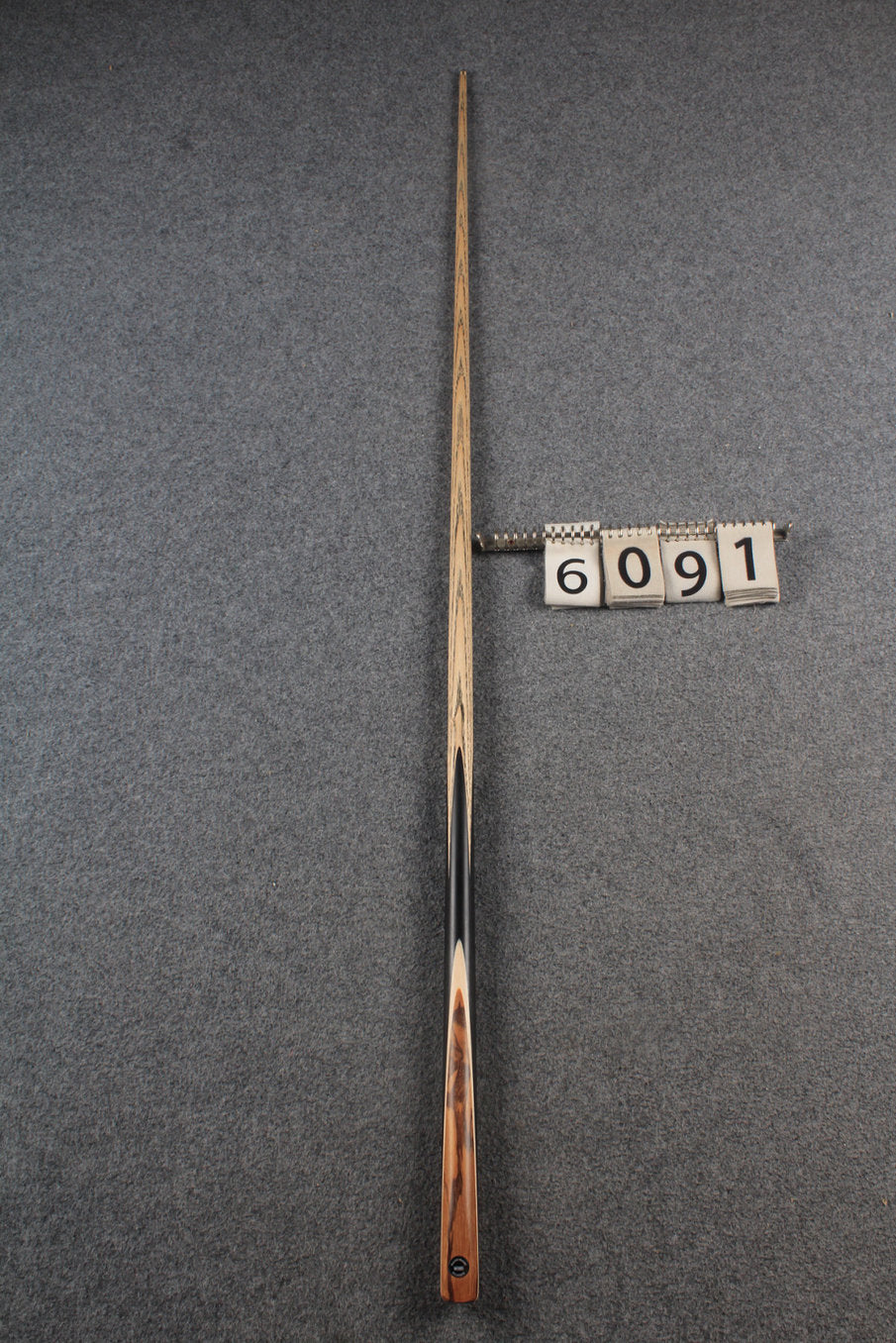1 piece ash snooker cue # 6091