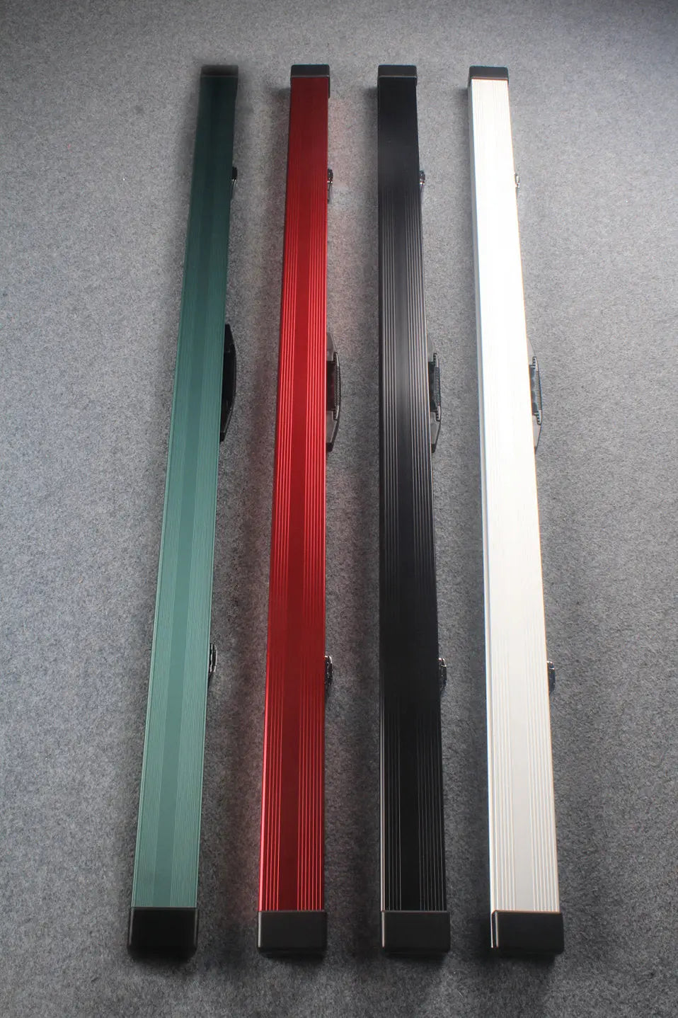 one piece aluminium lockable cue case 154 cm