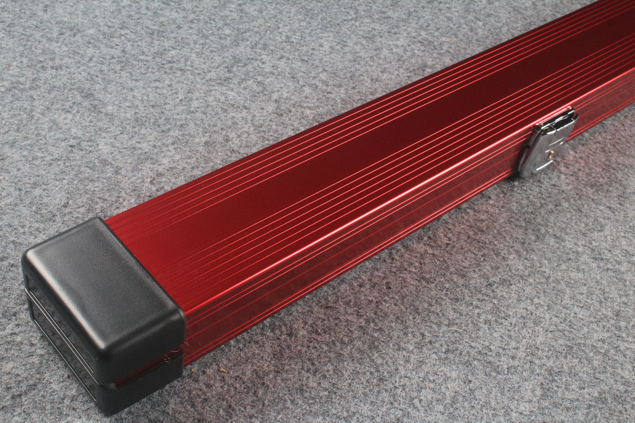 one piece aluminium lockable cue case 154 cm