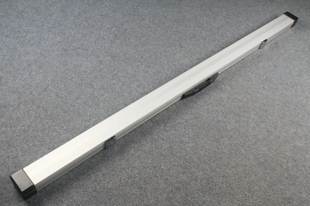 one piece aluminium lockable cue case 154 cm