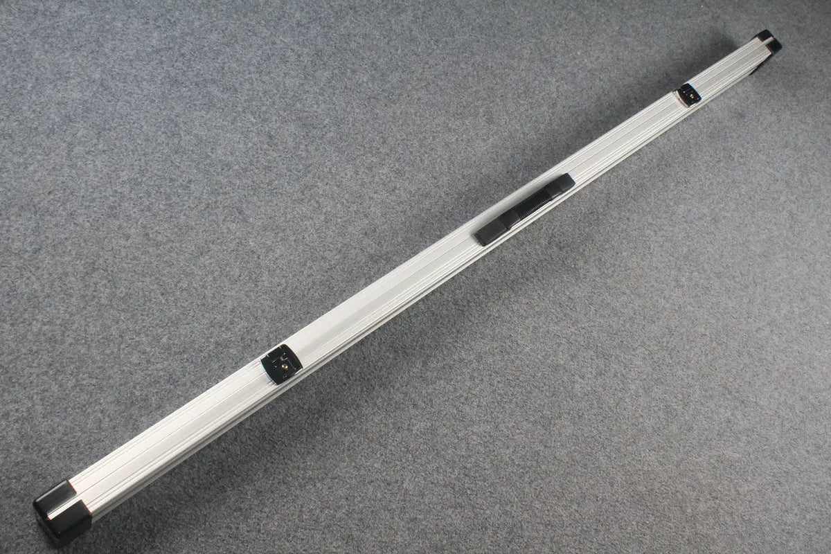 one piece aluminium lockable cue case 154 cm