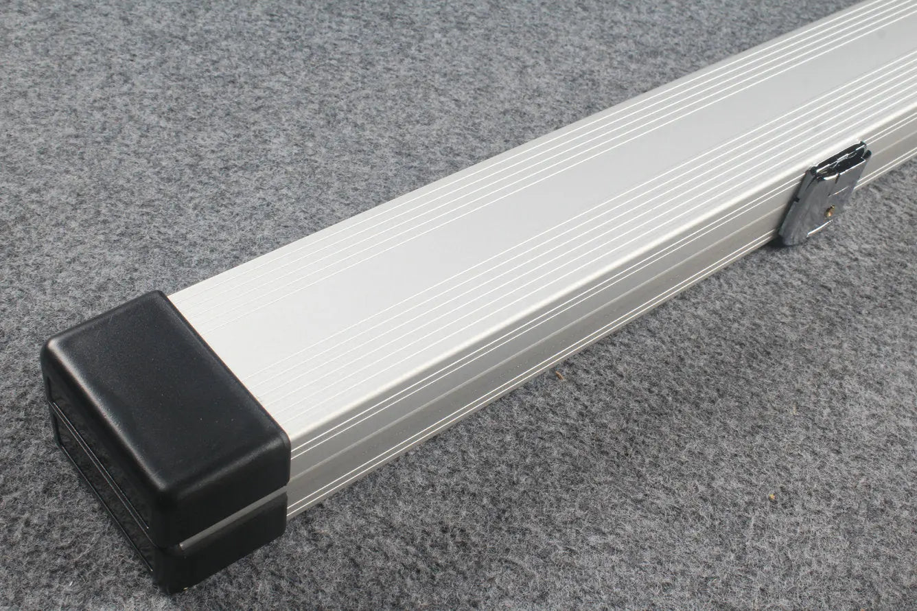one piece aluminium lockable cue case 154 cm