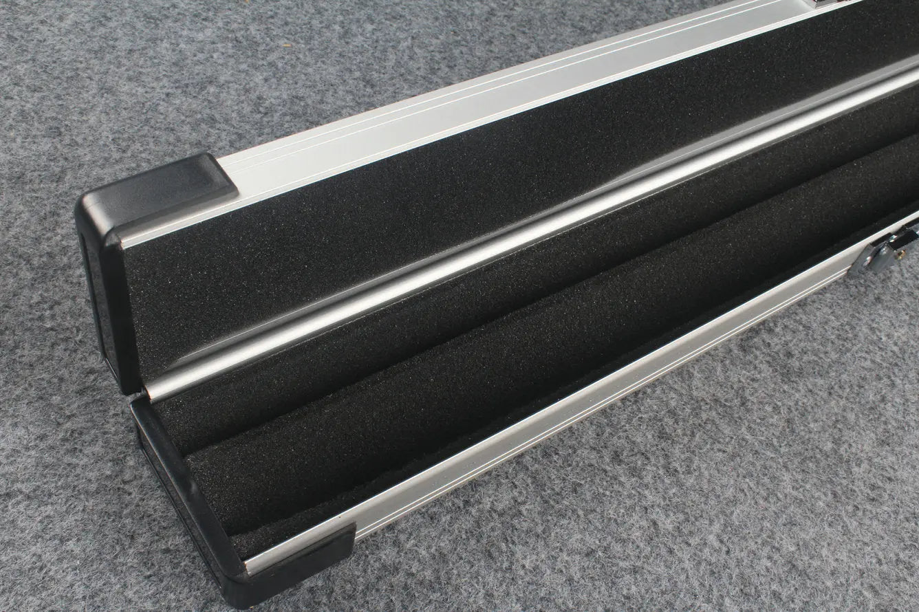 one piece aluminium lockable cue case 154 cm