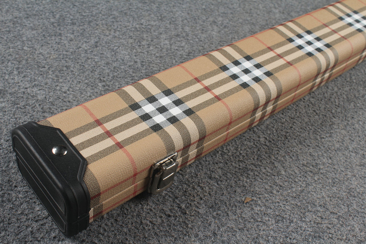 1 piece leather case with 2 slots for 60'' cue WOODS CUES