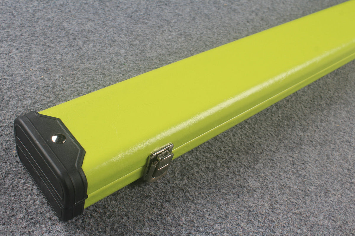 1 piece leather case with 2 slots for 60'' cue WOODS CUES