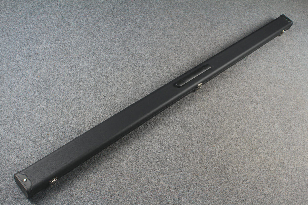 1 piece leather case with 2 slots for 60'' cue WOODS CUES