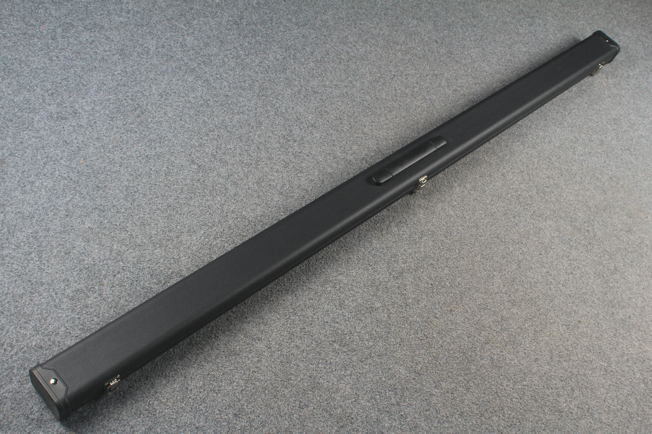 1 piece leather case with 2 slots for 60'' cue WOODS CUES