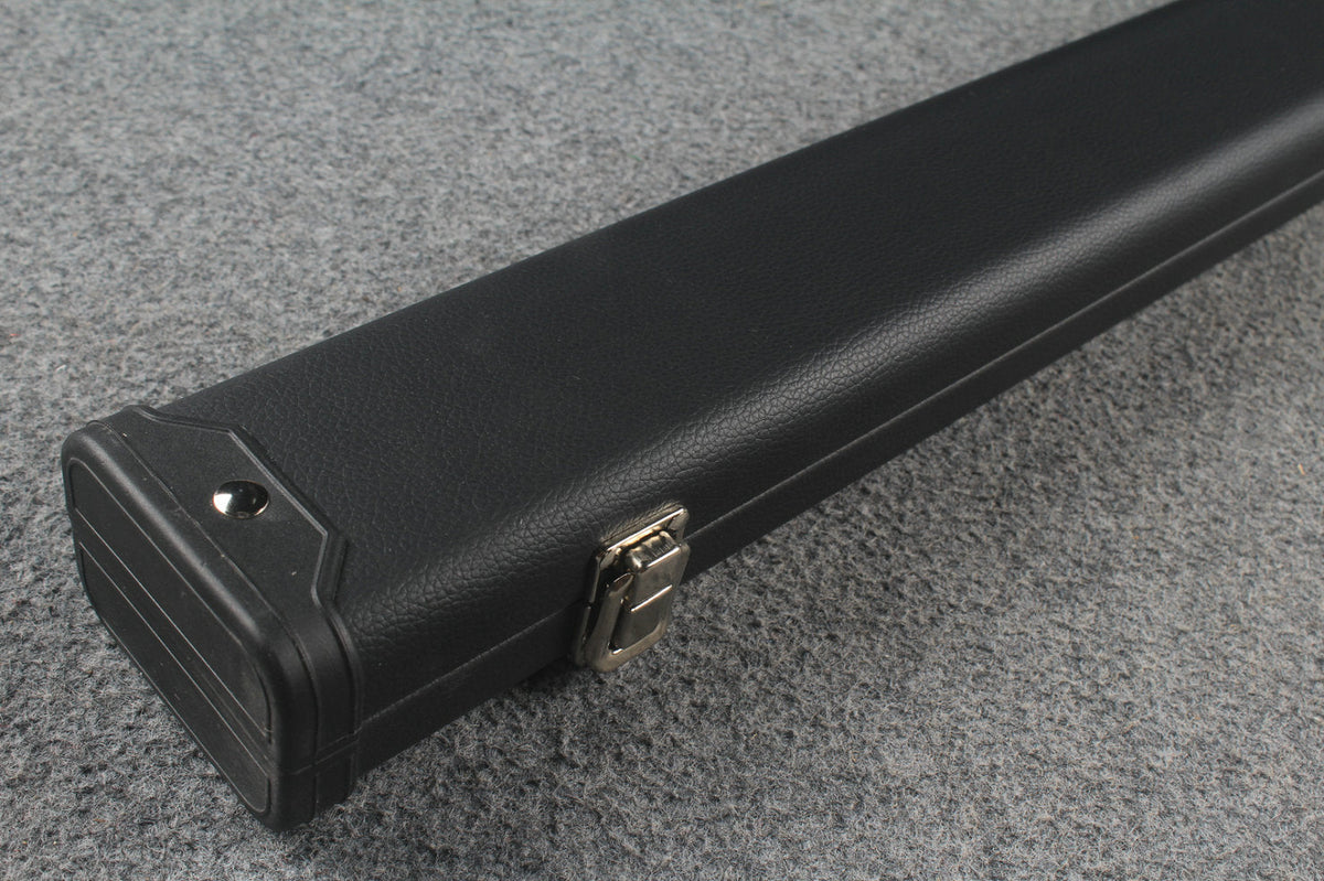 1 piece leather case with 2 slots for 60'' cue WOODS CUES