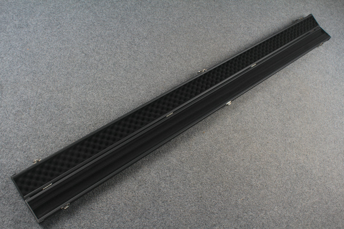 1 piece leather case with 2 slots for 60'' cue WOODS CUES