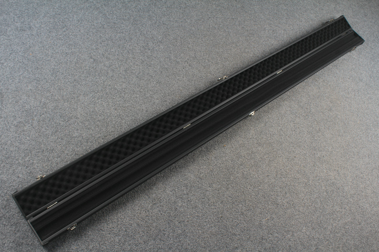 1 piece leather case with 2 slots for 60'' cue