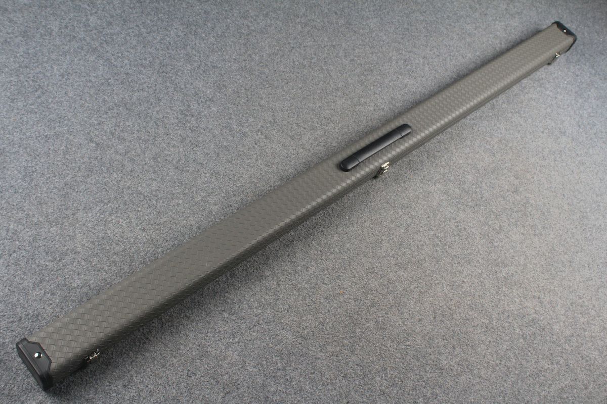 1 piece leather case with 2 slots for 60'' cue WOODS CUES