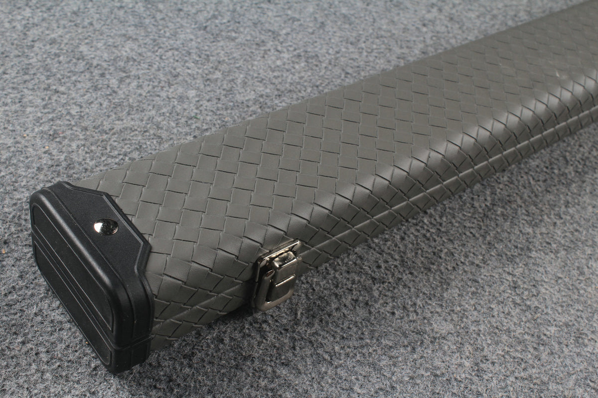 1 piece leather case with 2 slots for 60'' cue WOODS CUES