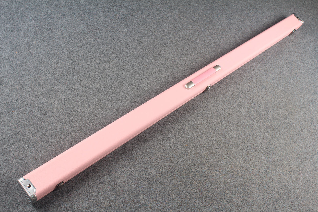 1 piece leather case with 2 slots for 60'' cue WOODS CUES