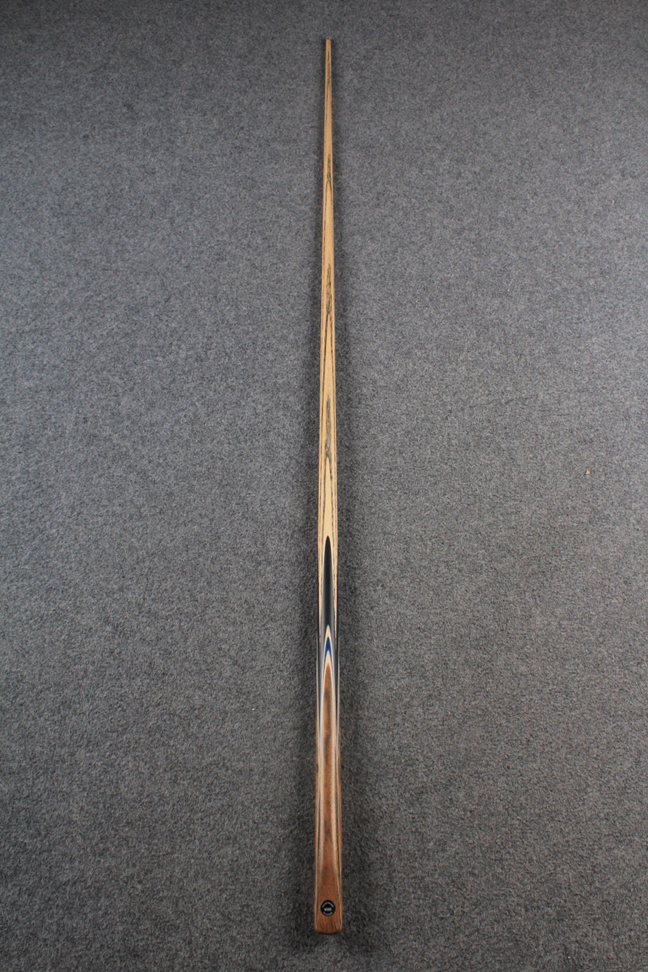 woods 1 piece handmade ASH english 8 ball  pool cue + break cue + case # 6102
